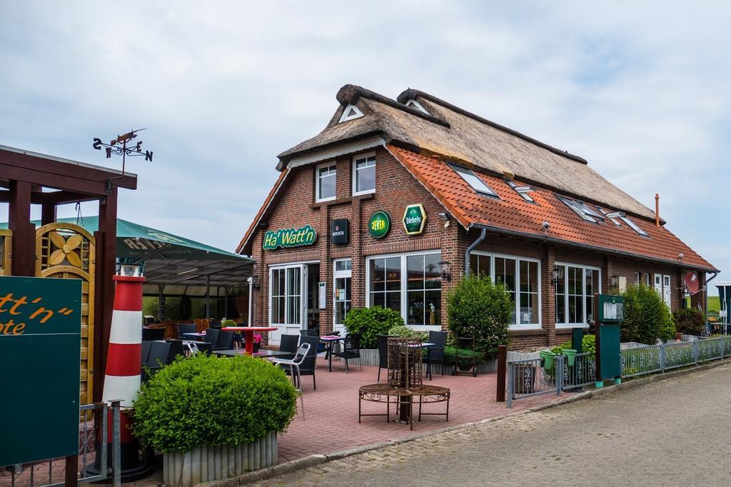 Hotel Hawattn Dornumersiel Exteriér fotografie
